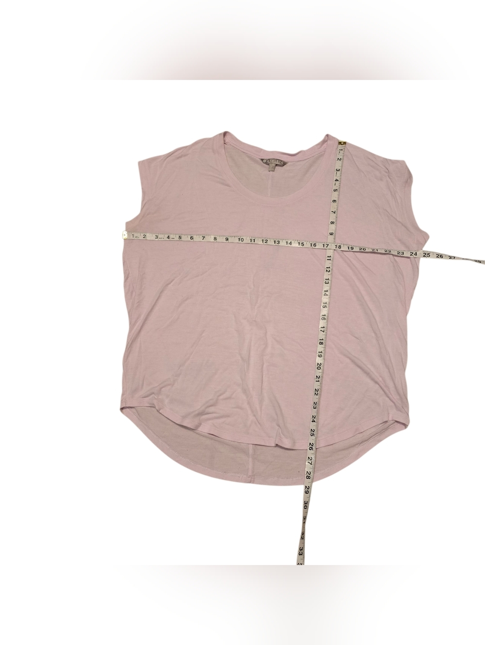 Athleta Pink Scoop Neck Shirt L - Picture 4 of 7